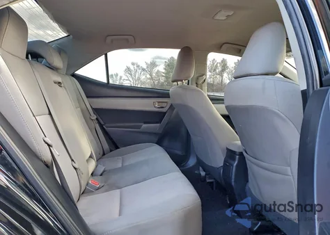 2015 Toyota Corolla L from USA, damaged, VIN 2T1BURHE4FC392139